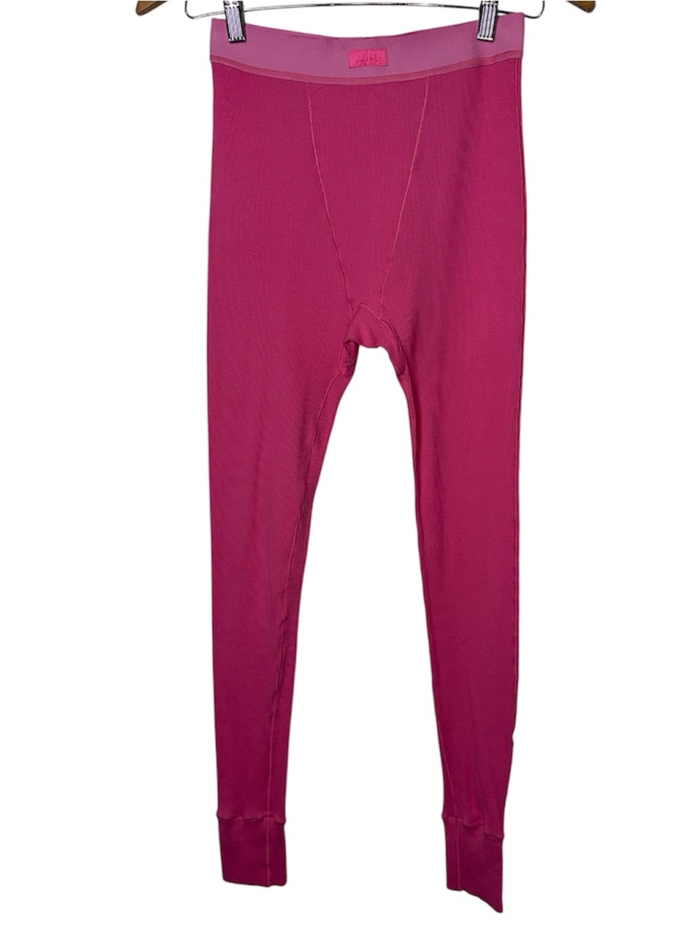 SKIMS Soft Lounge Rib Leggings Pink Small - Picture 2 of 5